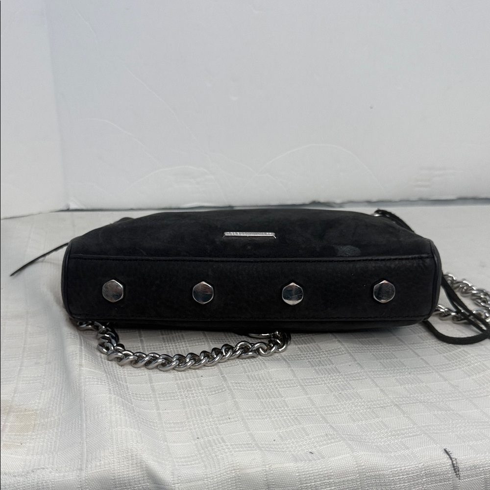 Rebecca Minkoff - Black Leather Cross Body - Picture 6 of 9